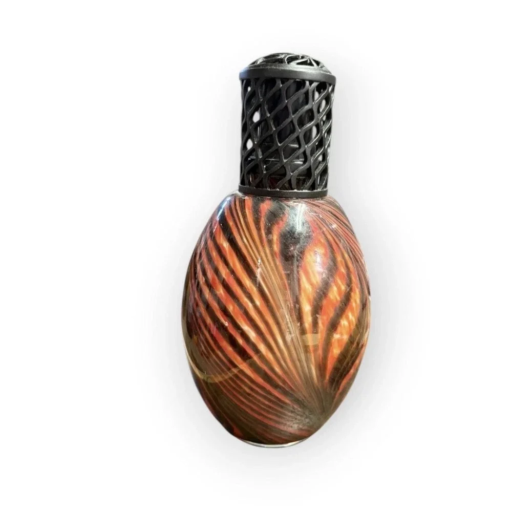 LA-TEE-DA! Bengal Catalytic Fragrance Lamp Warmer Black Crown